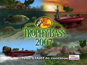 Bass Pro Shops Trophy Bass 2007 (USA) screen shot title